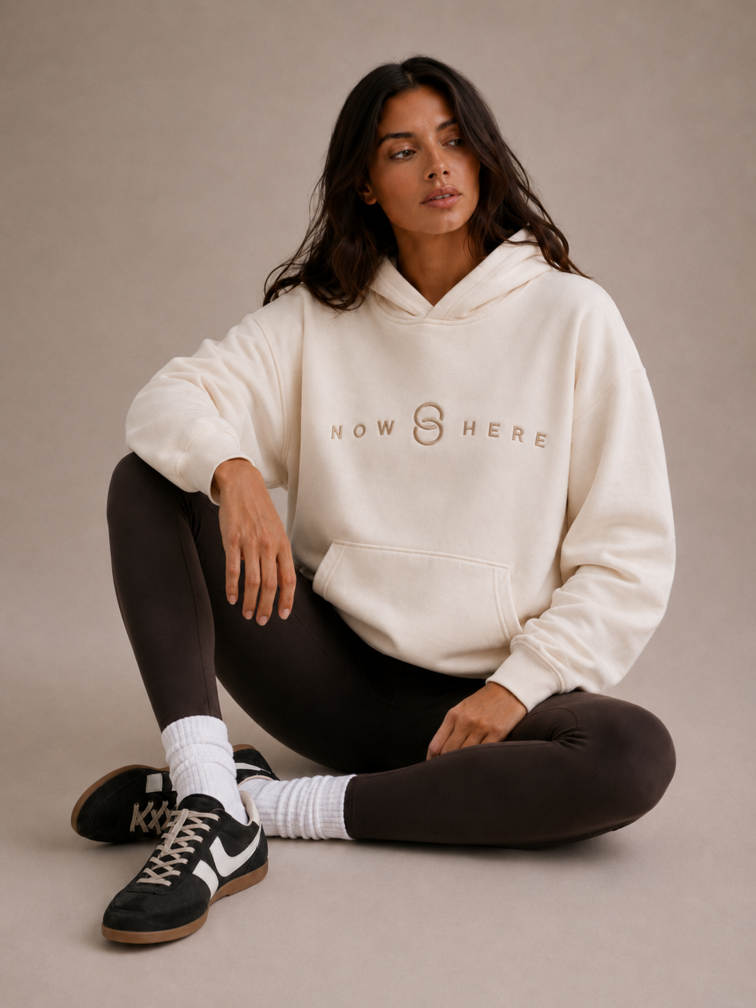 Flow Oversized Hoodie - Off White